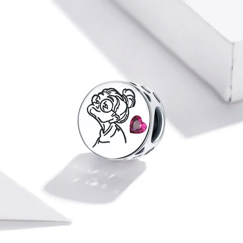 (bilde for) Pandora Style Silver Jeg elsker deg bestemor Gigi Charm - SCC1762 - Vis 2