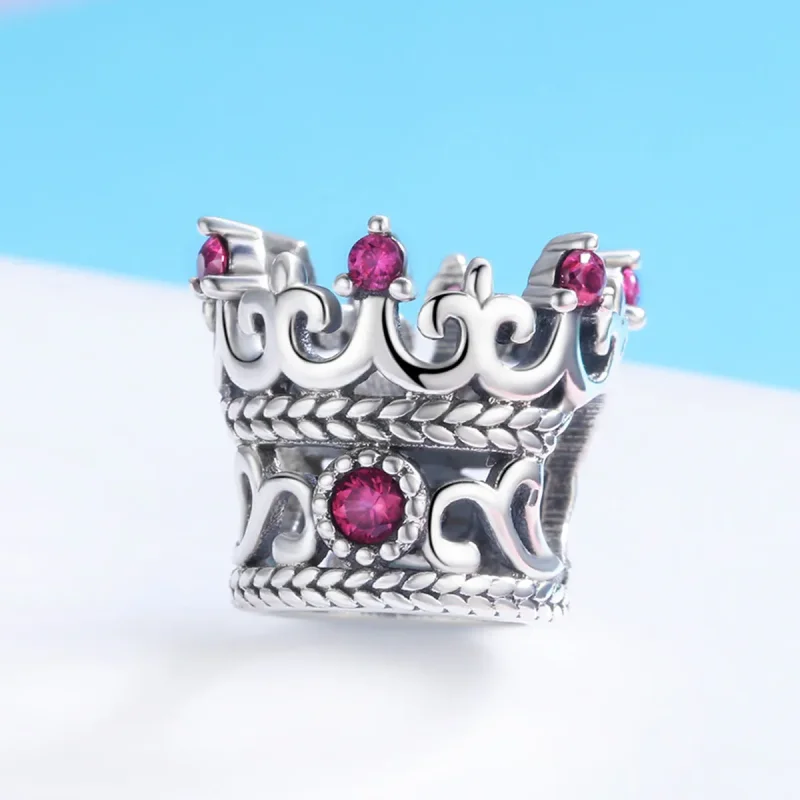 (bilde for) Pandora Style Silver King's Crown Charm - SCC776 - Vis 2