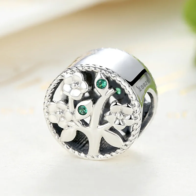(bilde for) Pandora Style Silver Life Tree Charm - SCC115 - Vis 3