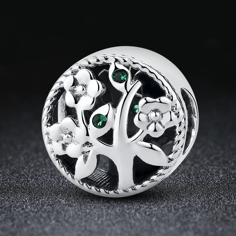 (bilde for) Pandora Style Silver Life Tree Charm - SCC115 - Vis 5