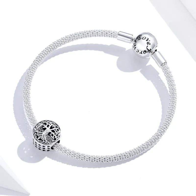 (bilde for) Pandora Style Silver Life Tree Charm - SCC1457 - Vis 2