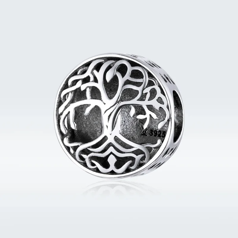(bilde for) Pandora Style Silver Life Tree Charm - SCC1457 - Vis 5