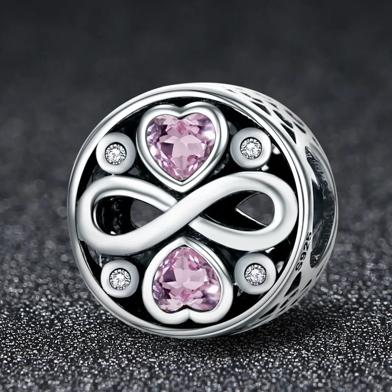 (bilde for) Pandora Style Silver Love Lasts Charm - SCC240 - Vis 2