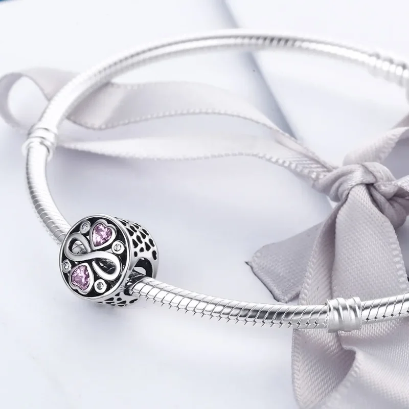 (bilde for) Pandora Style Silver Love Lasts Charm - SCC240 - Vis 4
