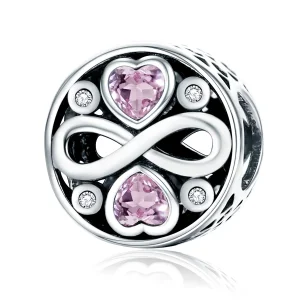 (bilde for) Pandora Style Silver Love Lasts Charm - SCC240