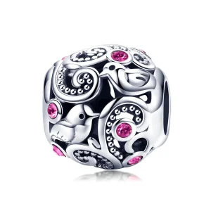(bilde for) Pandora Style Silver Love Messenger Charm - SCC1014