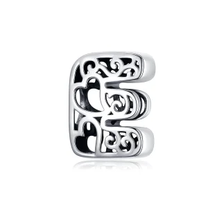 (bilde for) Pandora Style Silver Magic Letter E Charm - SCC1229-E