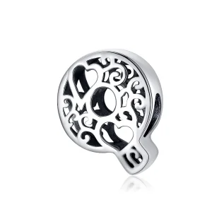 (bilde for) Pandora Style Silver Magic Letter Q Charm - SCC1229-Q