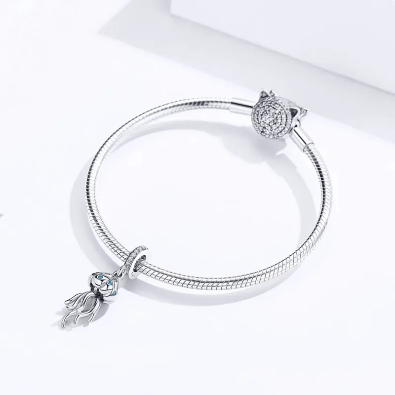 (bilde for) Pandora Style Silver Manet Dangle - SCC1297 - Vis 3