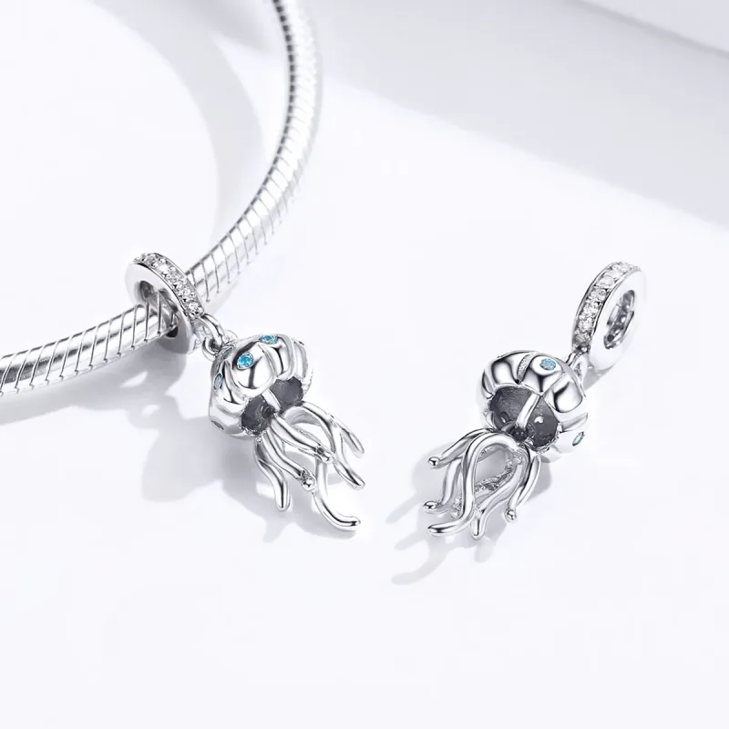 (bilde for) Pandora Style Silver Manet Dangle - SCC1297 - Vis 4