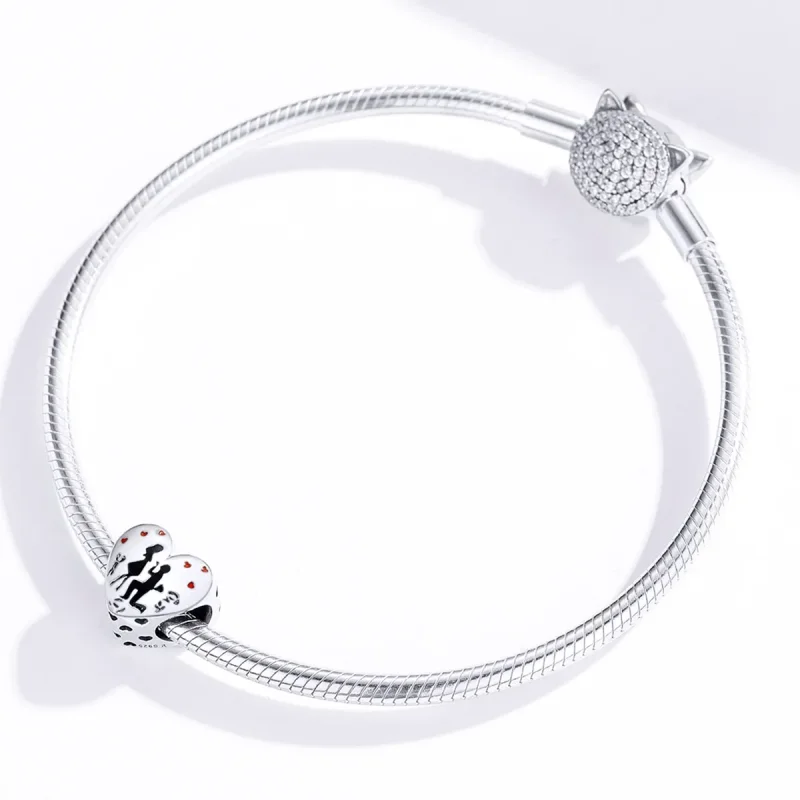 (bilde for) Pandora Style Silver Marry Me Charm - SCC1403 - Vis 4