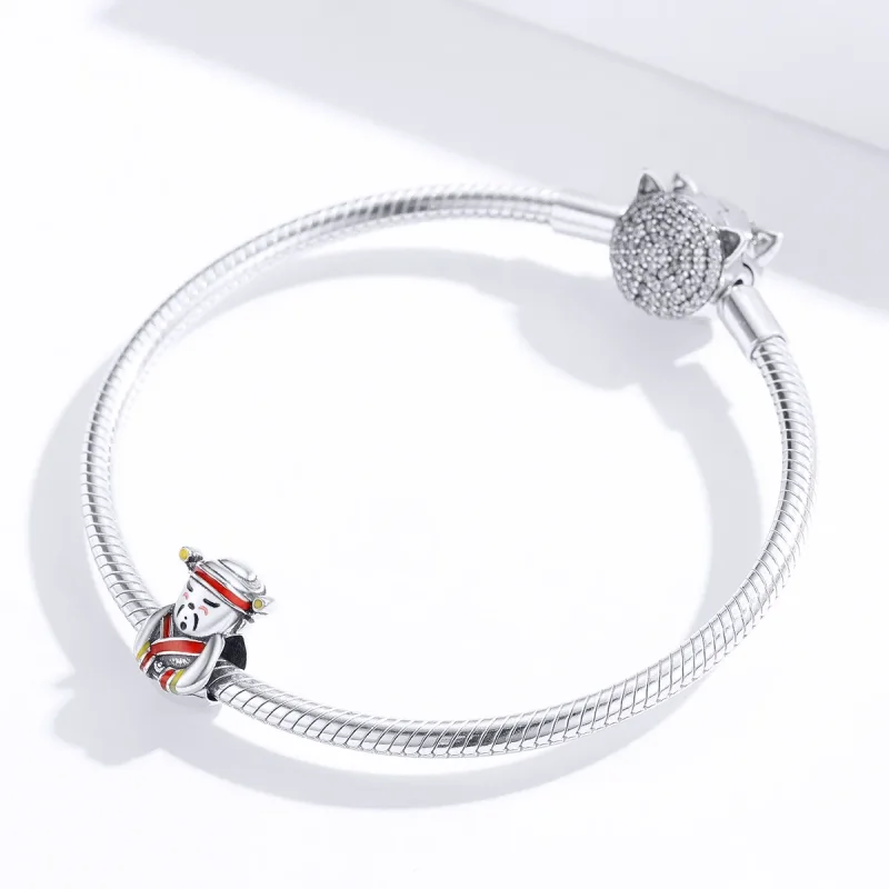 (bilde for) Pandora Style Silver Master of Wealth Charm - SCC1373 - Vis 2