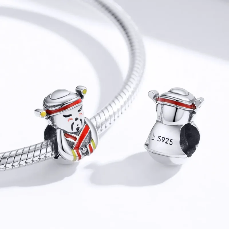 (bilde for) Pandora Style Silver Master of Wealth Charm - SCC1373 - Vis 4