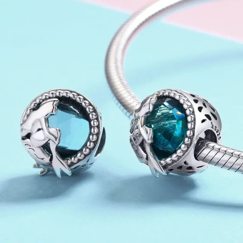 (bilde for) Pandora Style Silver Mermaid's Missing Charm - SCC894 - Vis 3