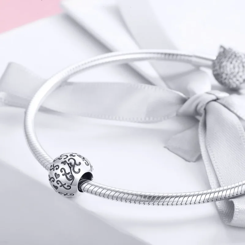 (bilde for) Pandora Style Silver My Happy Life Charm - SCC966 - Vis 3