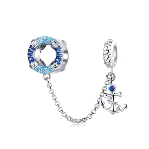 (bilde for) Pandora Style Silver Nautical Era sikkerhetskjede - SCC1149