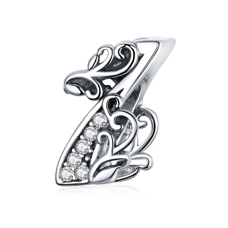 (bilde for) Pandora Style Silver Number 1 Charm - SCC1418-1