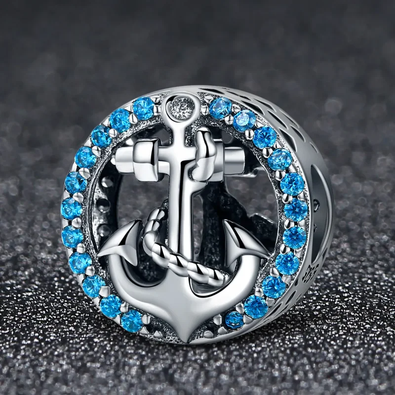 (bilde for) Pandora Style Silver Ocean Journey Charm - SCC148 - Vis 3