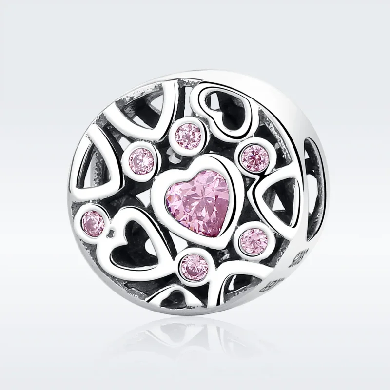 (bilde for) Pandora Style Silver Psychic Charm - SCC054 - Vis 2