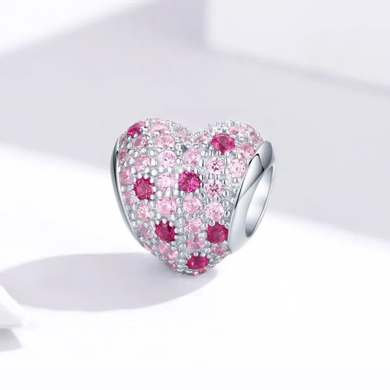 (bilde for) Pandora Style Silver Romance of Young Girl Charm - BSC118 - Vis 2