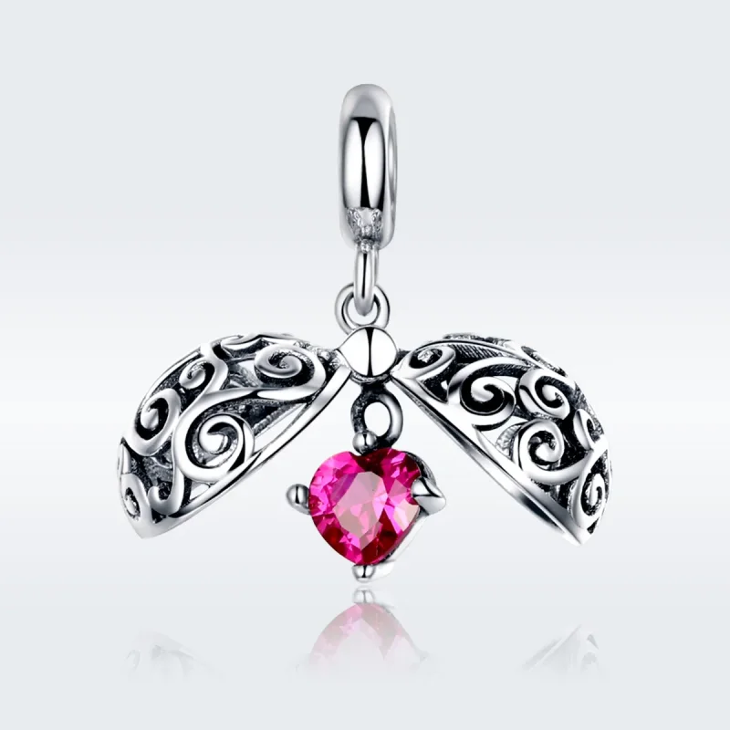 (bilde for) Pandora Style Silver Secret Fruit Dangle - SCC1114 - Vis 3