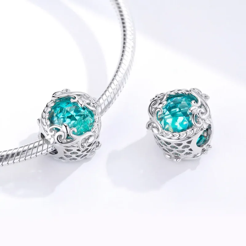(bilde for) Pandora Style Silver Secret Garden Charm - BSC105 - Vis 4