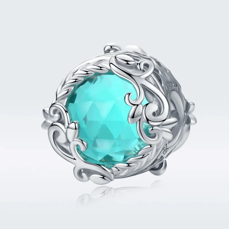 (bilde for) Pandora Style Silver Secret Garden Charm - BSC105 - Vis 5