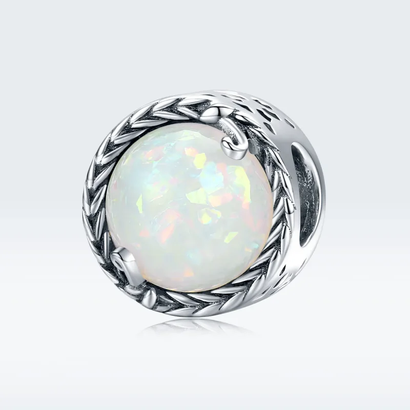 (bilde for) Pandora Style Silver Simple Vine Charm - SCC1576 - Vis 5