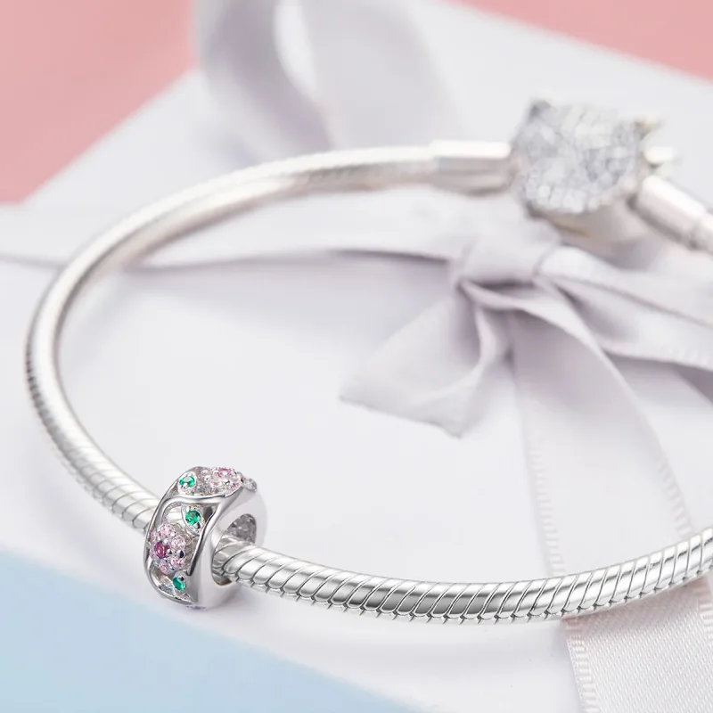 (bilde for) Pandora Style Silver Spring Charm - BSC039 - Vis 4
