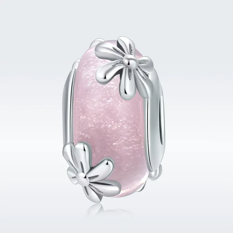 (bilde for) Pandora Style Silver Spring Flowers Charm - SCC860 - Vis 3