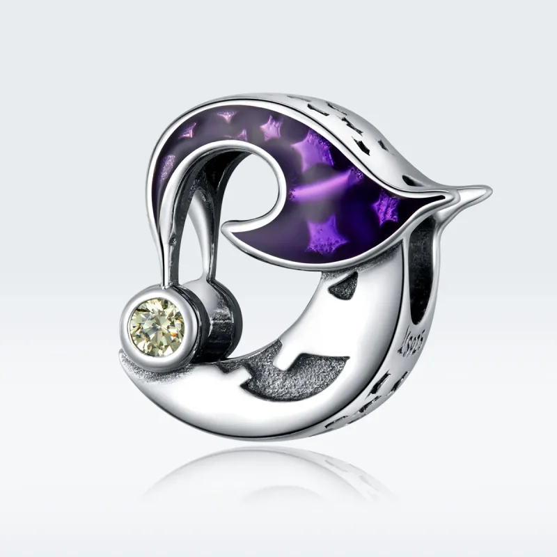 (bilde for) Pandora Style Silver Starry Charm - SCC1618 - Vis 5