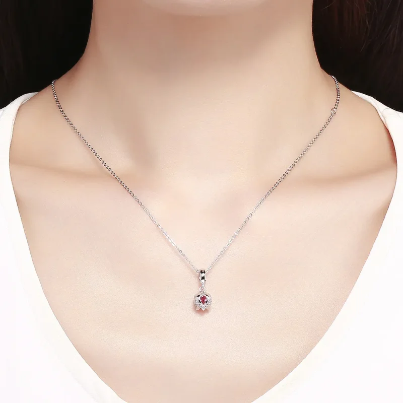 (bilde for) Pandora Style Silver Story of Tulip Dangle - SCC1027 - Vis 5