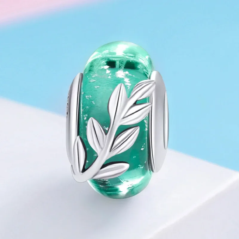 (bilde for) Pandora Style Silver Summer Branches Charm - SCC863 - Vis 2