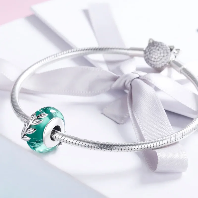 (bilde for) Pandora Style Silver Summer Branches Charm - SCC863 - Vis 4