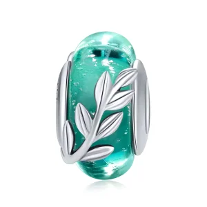 Pandora Style Silver Summer Branches Charm - SCC863 (bilde for) Pandora Style Silver Summer Branches Charm - SCC863