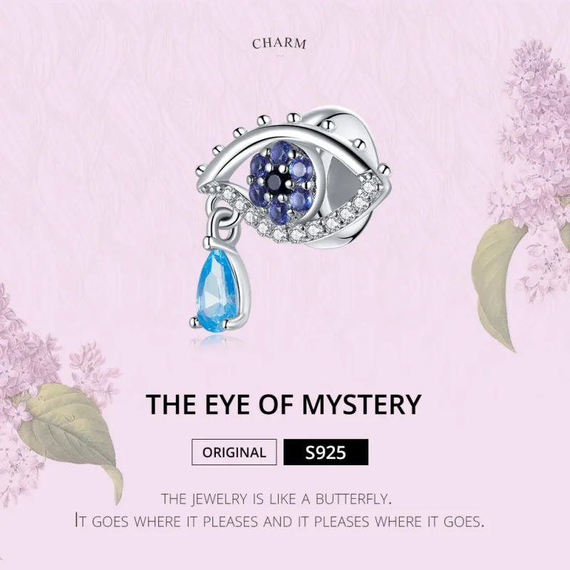 (bilde for) Pandora Style Silver The Eye of Mystery Charm - SCC1775 - Vis 6