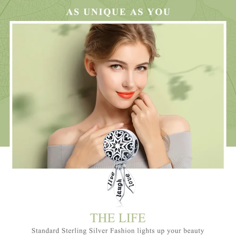 (bilde for) Pandora Style Silver The Life Charm - SCC1128 - Vis 2