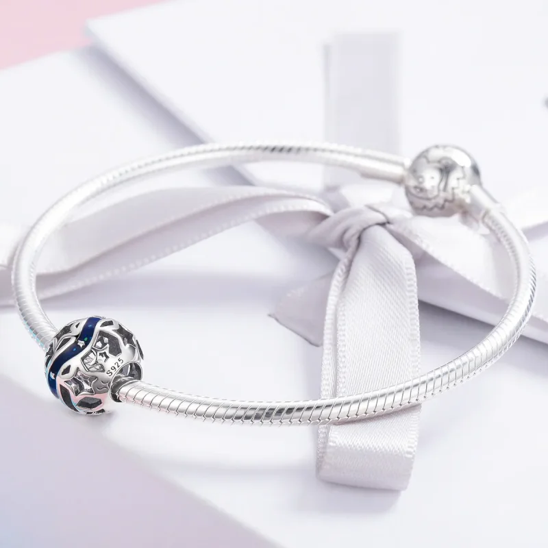 (bilde for) Pandora Style Silver The Shining Star River Charm - SCC640 - Vis 4
