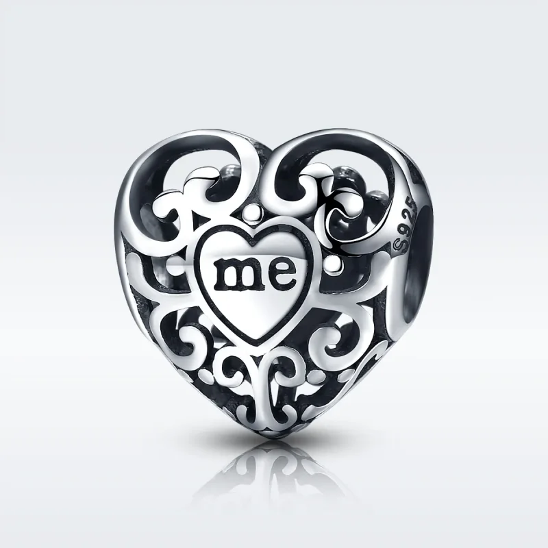 (bilde for) Pandora Style Silver The sun Charm - SCC145 - Vis 3