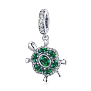 (bilde for) Pandora Style Silver Tortoise Dangle - SCC1017