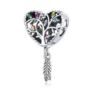 (bilde for) Pandora Style Silver Tree of Life Charm - SCC1768