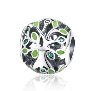(bilde for) Pandora Style Silver Tree of Life Charm - SCC994