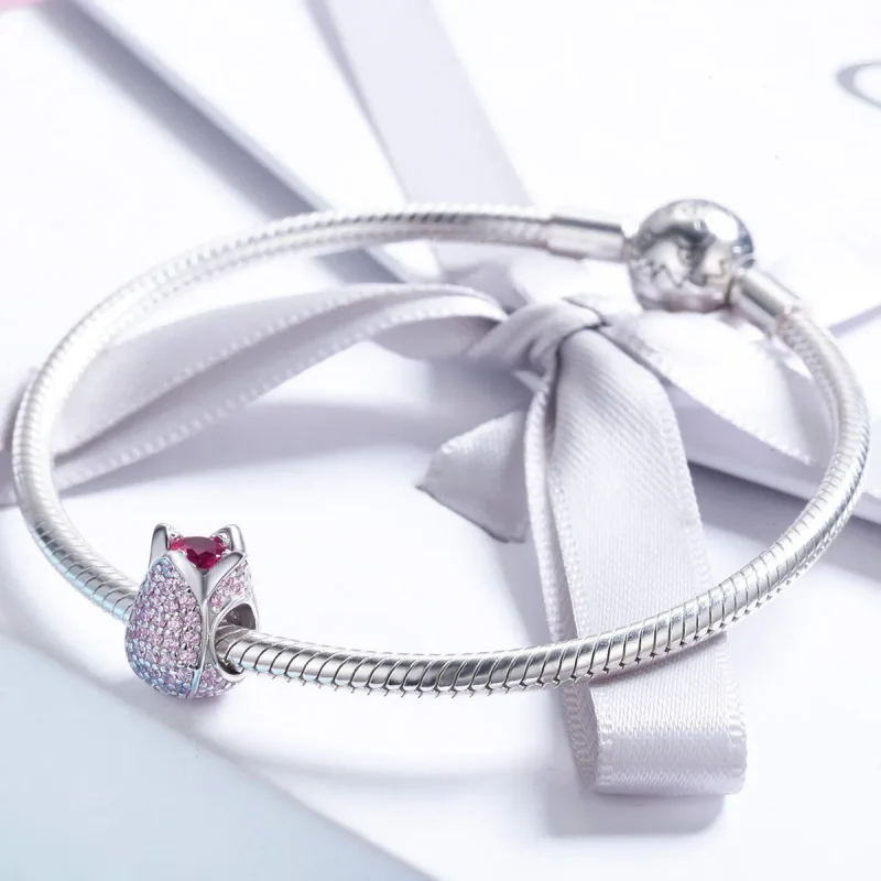 (bilde for) Pandora Style Silver Tulip Charm - SCC569 - Vis 6