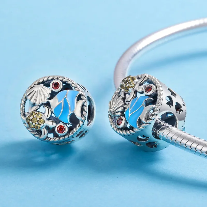 (bilde for) Pandora Style Silver Underwater World Charm - SCC683 - Vis 5
