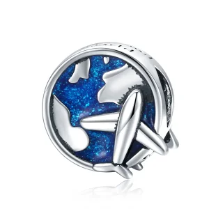 (bilde for) Pandora Style Silver World Voyage Charm - SCC1568