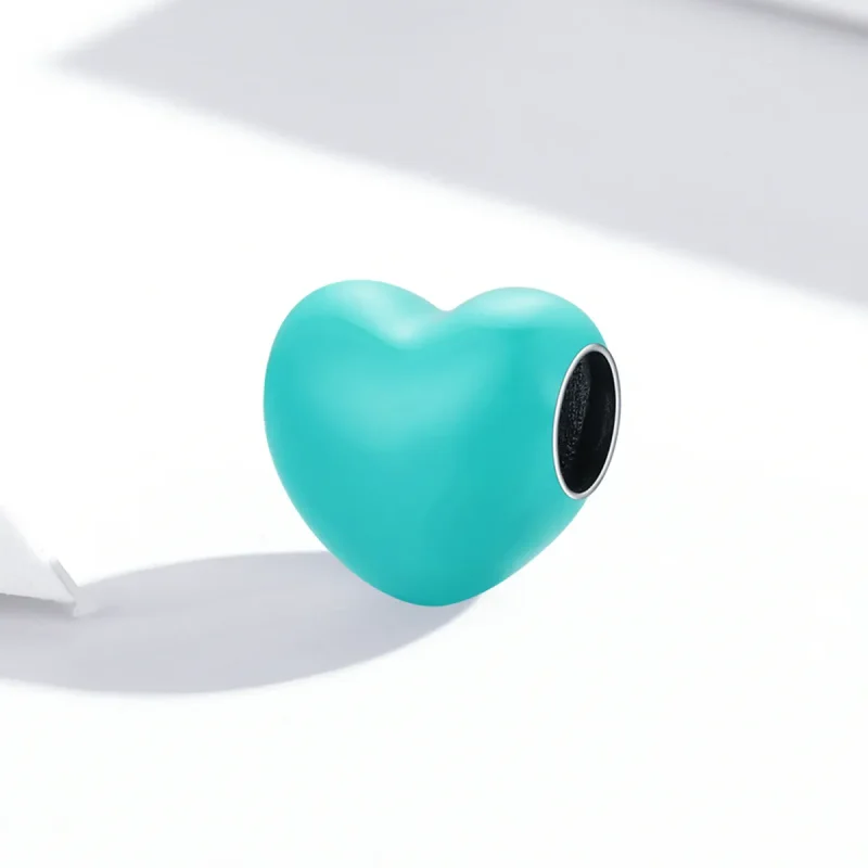 (bilde for) Pandora Style Simple Love Charm - SCC1986-BU - Vis 2