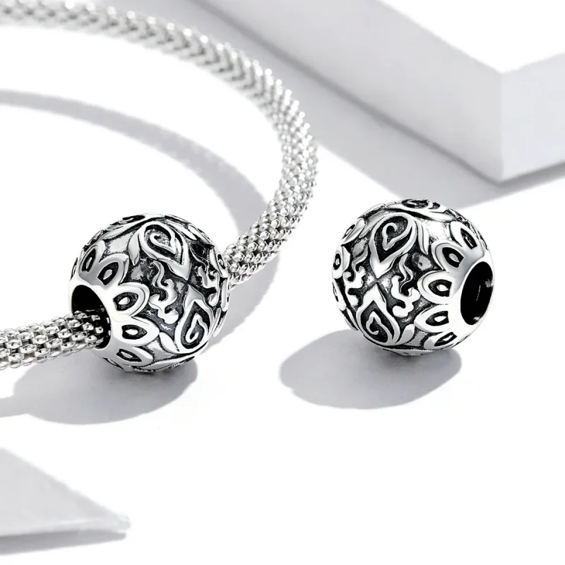 (bilde for) Pandora Style Sittende Buddha og Lotus Charm - SCC2168 - Vis 4