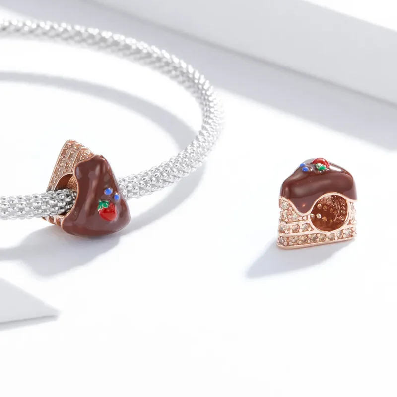 (bilde for) Pandora Style Sjokoladekake Charm - BSC349 - Vis 4
