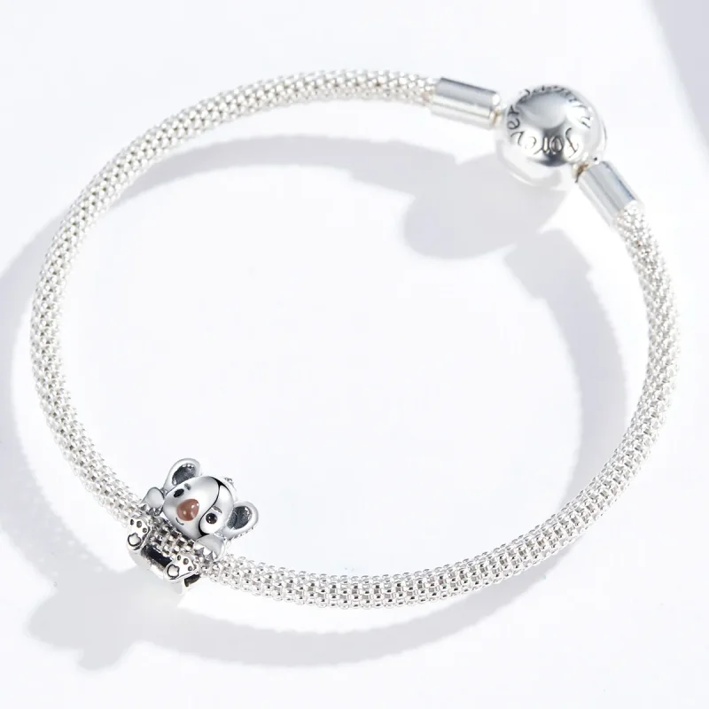 (bilde for) Pandora Style Sølv Baby Koala Charm - SCC1304 - Vis 4