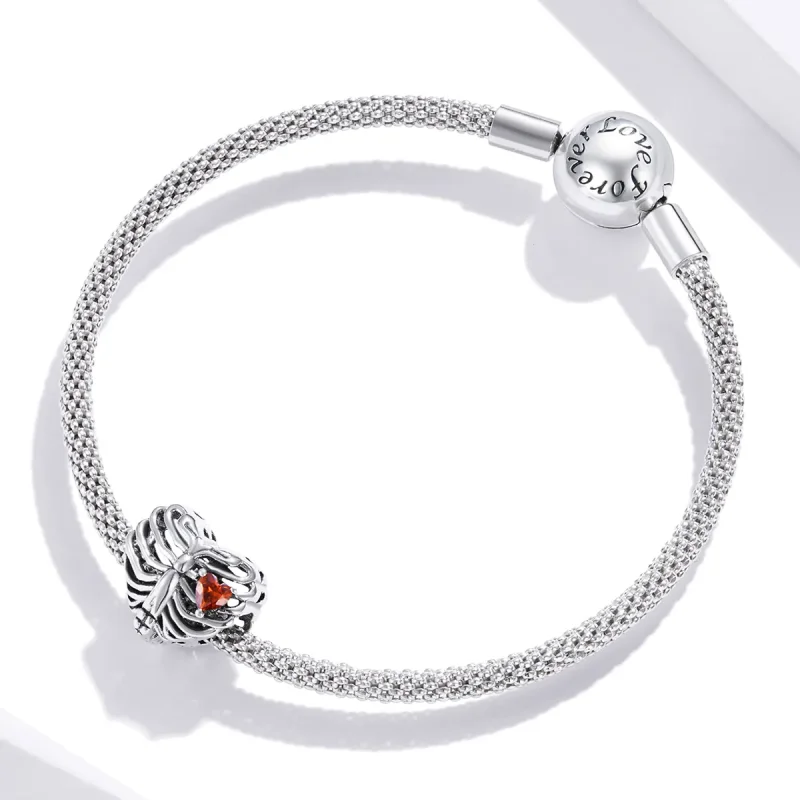 (bilde for) Pandora Style Sølv Bankende Hjerte Charm - SCC1764 - Vis 3